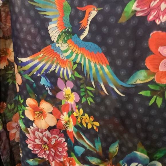 Johnny Was Ocean Dreamer Midi Dress/Cover Up Like New - Picture 3 of 13